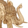 Kensington Hill Walking Elephant 12 3/4" High Gold Sculpture - image 4 of 4
