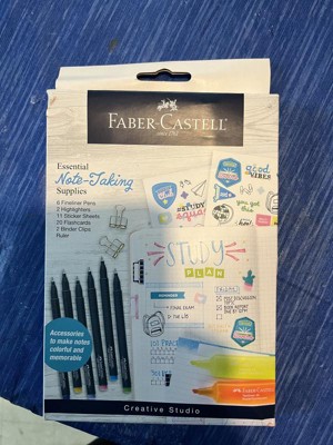 Faber-Castell Essential Note Taking Supplies - Studying Essentials Set with  6 Fineliner Journal Pens, College School Supplies, Stationary and Planner  Accessories - Coupon Codes, Promo Codes, Daily Deals, Save Money Today