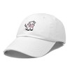 Dalix Strawberry Cow Embroidered Womens Cotton Dad Hat Baseball Cap - 4 of 4