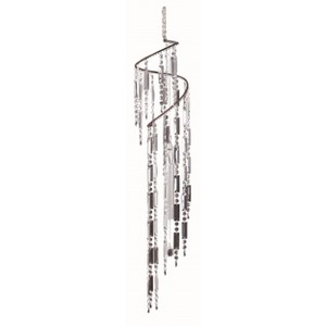 Transpac Artificial 43.5 in. Clear Spring Crystal Chime - 1 of 2