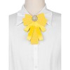 INSPIRE CHIC Women's Shirt Decoration Polka Dots Bow Ties Ribbon Brooch Pin 1 Pc - 4 of 4