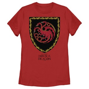 Women's Game of Thrones: House of the Dragon Targaryen Crest T-Shirt - 1 of 4