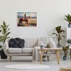 Stupell Industries Cowgirl in Western Scene Black Framed Giclee Art - 2 of 4