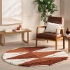 Nuloom Kali Shaggy Diamond Tassel Area Rug - 2 of 4