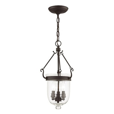 Livex Lighting Jefferson 3 - Light Chandelier in  Bronze