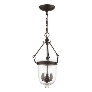 Livex Lighting Jefferson 3 - Light Chandelier in  Bronze - 1 of 1