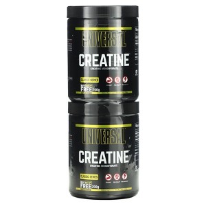 Universal U Creatine Monohydrate, Unflavored, 2 Bottles, 7.05 oz (200 g) Each - 1 of 3