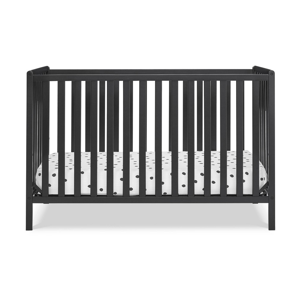 Delta Children Heartland 4-in-1 Convertible Crib - Greenguard Gold Certified - Black -  89979432