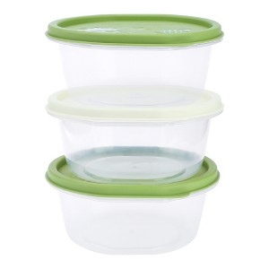 REGALWOVEN Leakproof Good-Grade Plastic Stackable Multi-Use Food Container 12 Pcs - 1 of 4