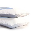 Deny Designs King April Lane Art Block Blue Monogram O Microfiber Printed Pillow Sham - 3 of 3