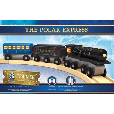 MasterPieces The Polar Express - Wood Toy Train Set