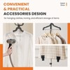 DOMETOUR Standing Garment Steamer 1500W Powerful Steamer for Clothes with Roll Wheels 1.7L Water Tank for 55 Min Continuous Steaming - 3 of 4