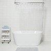 PEVA Light Weight Shower Liner Clear - Room Essentials™ - image 2 of 4