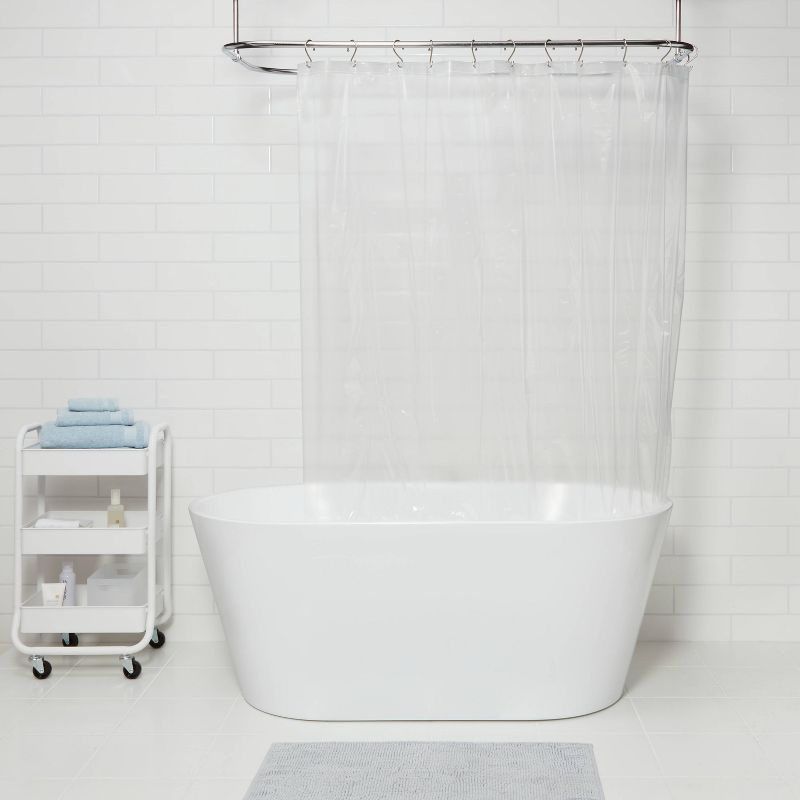PEVA Light Weight Shower Liner Clear - Room Essentials&#8482;, 3 of 8