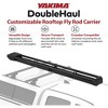 Yakima DoubleHaul Customizable Rooftop Fly Rod Carrier with Yakima Single Key System and 4 Individual Plastic-Lined Aluminum Rod Tubes, Black - 2 of 4