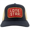 Adult Lone Star Texas Beer Embroidered Twill Patch Adjustable Hat - 2 of 4