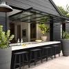 Dolonm 2-Pack Bar Stools for Counter Height 24", Recycled Resin, Anti-Slip, 300lb Capacity, Easy Assembly for Kitchen/Outdoor/Home Bar - 3 of 4