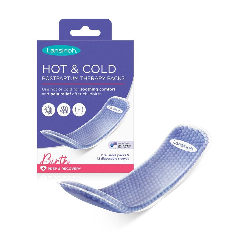 Lansinoh Hot and Cold Pads for Postpartum Essentials - 2ct, 1 of 12