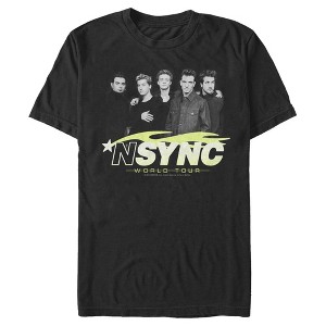 Men's NSYNC World Tour Poster T-Shirt - 1 of 4