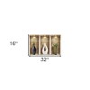 HomeRoots Set of Three Dia Faux Niche 3D Peel and Stick Wall Decals - 3 of 4
