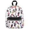 Naruto Shippuden Allover Chibi Character Faux Leather Mini Backpack Tote Bag - 2 of 4