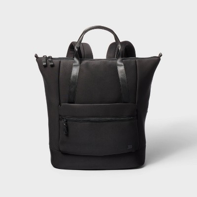 Faux Neoprene Backpack Black - All in Motion™️