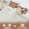 Heated Comforter Blanket with Wireless LCD Controller, Tufted Fast Heating Electric Quilt, 6 Heat Levels & 9 Time Settings - 2 of 4
