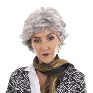 Toynk The Golden Girls Officially Licensed Dorothy Costume Cosplay Wig - 1 of 4