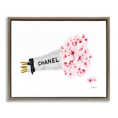 Stupell Industries Fashion Wrapped Cherry Blossoms, 21" x 17"