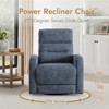 Spruce & Spring Power Glider Swivel Rocker Recliner Chair Nursery Recliner - 3 of 4