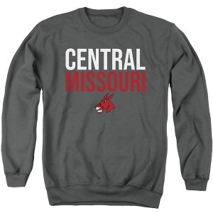 University of Central Missouri Official Stacked Adult Crewneck Sweatshirt - 1 of 4