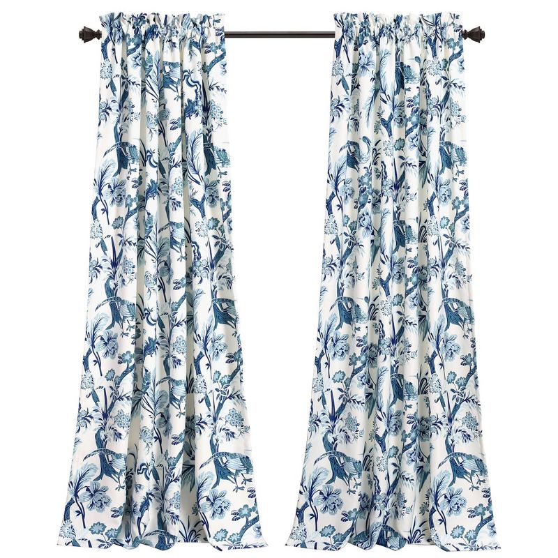 Set of 2 Dolores Light Filtering Window Curtain Panels - Lush Décor, 5 of 15
