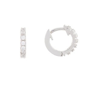 Adornia Mini Huggie Hoop Earrings - 1 of 3