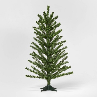 2ft Unlit PVC Artificial Christmas Tree Green - Wondershop™