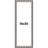 PosterPalooza | Panoramic Slim Profile Silver Frame - UV Acrylic, Foam Board Backing, Hanging Hardware - 2 of 4