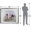 Pink Floyd Atom Heart Mother Blanket 50"x60" Woven Tapestry - 2 of 4