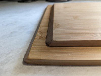 10x13 Reversible Bamboo Cutting Board Natural - Figmint™ : Target