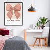 Stupell Industries Coral Bow You Are Loved Framed Giclee Art - 3 of 4