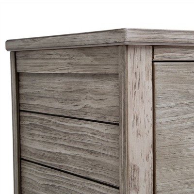 Simmons - Brandclub - Simmons Kids' Monterey 7 Drawer Dresser with  Interlocking Drawers - Rustic White