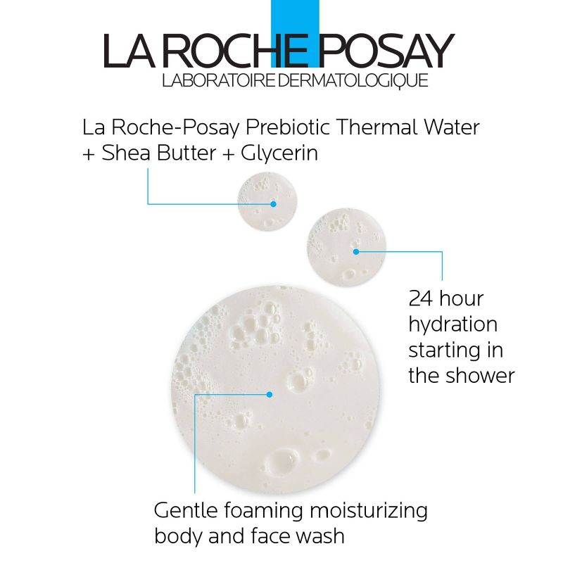 La Roche Posay Lipikar Wash AP+ Gentle Foaming Moisturizing Body &#38; Face Wash  - 13.52 fl oz, 6 of 12