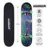 Minecraft 31" Skateboard with ABEC5 Bearings - Perfect for Beginners and Pros with Unique Artwork - 2 of 4