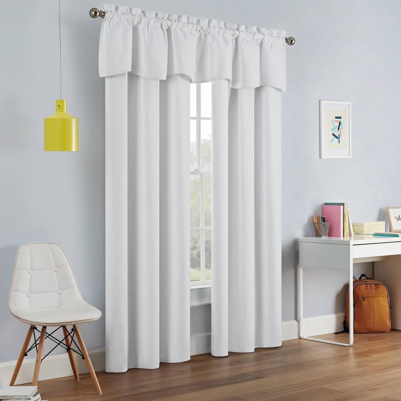 42" Kenna Blackout Thermaback Curtain Panel - Eclipse My Scene, 4 of 15
