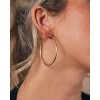 SHINE by Sterling Forever 2.7" Infinity Hoop Earrings - 2 of 4