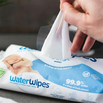 Baby Wipes, Momcozy Water Wipes 240 Ct, Extra Large Unscented