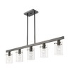 Livex Lighting Munich 5 - Light Chandelier in  Black Chrome - 4 of 4