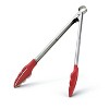 Cuisipro 9.5 Inch Tongs With Teeth, Red - image 3 of 3