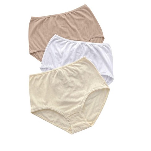 Leonisa 3 Comfy Full Brief Panties - Multicolored XXL