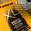 Canson XL Series Bristol Pad, Vellum Finish, Foldover Binding, 25 Sheet, 14x17 inch, 1 Count - 2 of 4