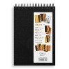 Sketchbook (Basic Medium Spiral Fliptop Landscape Black)