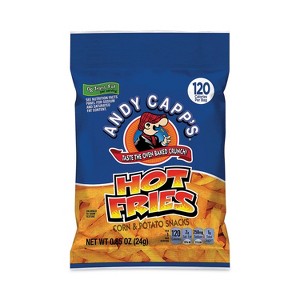 Andy Capps Hot Fries, Corn & Potato Snacks - Count of 72 - 0.85 oz - 1 of 1